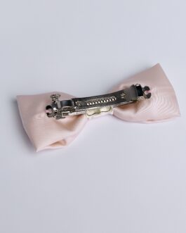 Бант Шелковый Нежно розовый